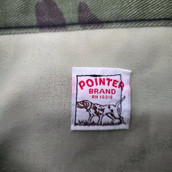 Vintage Pointer Brand Jacket Pants Mens Large Camouflage Military Workwear USA - Picture 5 of 16